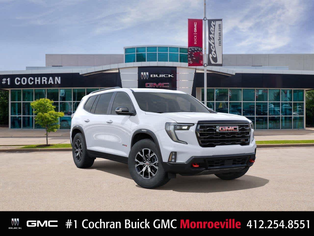 New 2026 Summit White GMC AT4 image 1