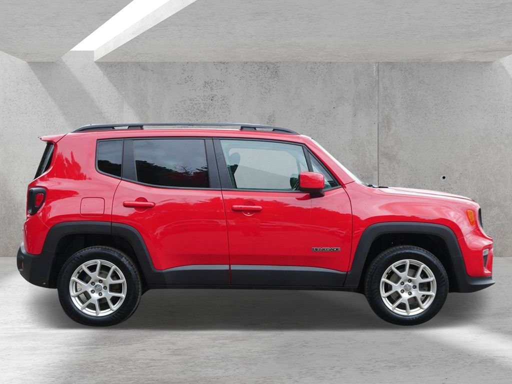 Certified Used 2020 Red Jeep Latitude image 2