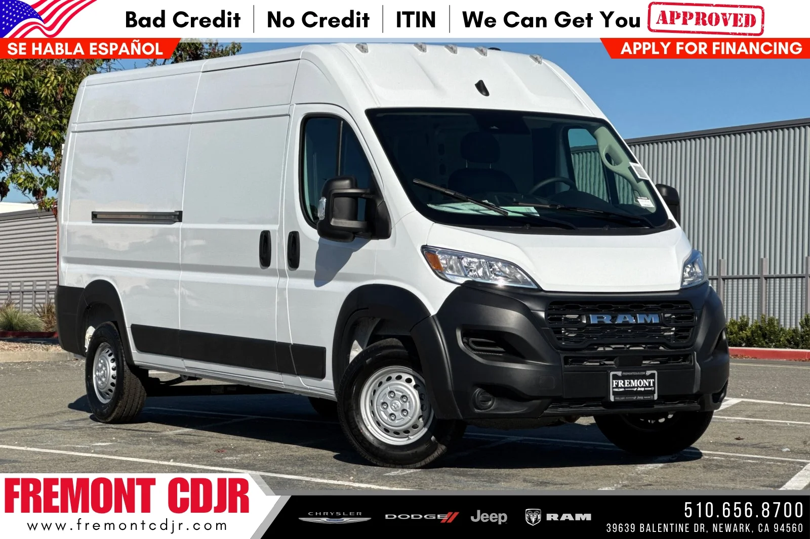 2026 RAM ProMaster 2500 Tradesman 159" WB High Roof's photo