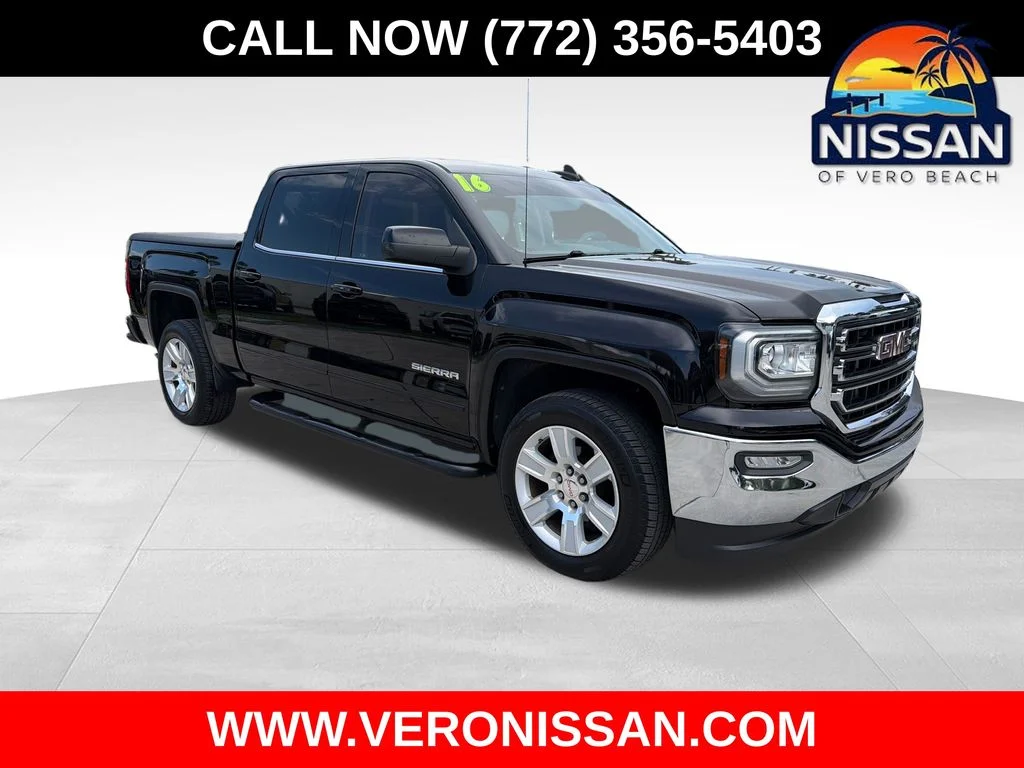 Used 2016 Black GMC SLE image 1