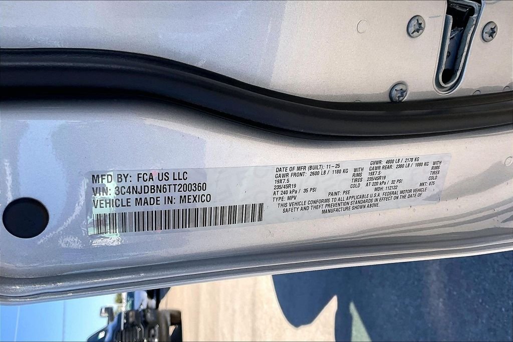 New 2026 Jeep Compass Latitude 4D Sport Utility