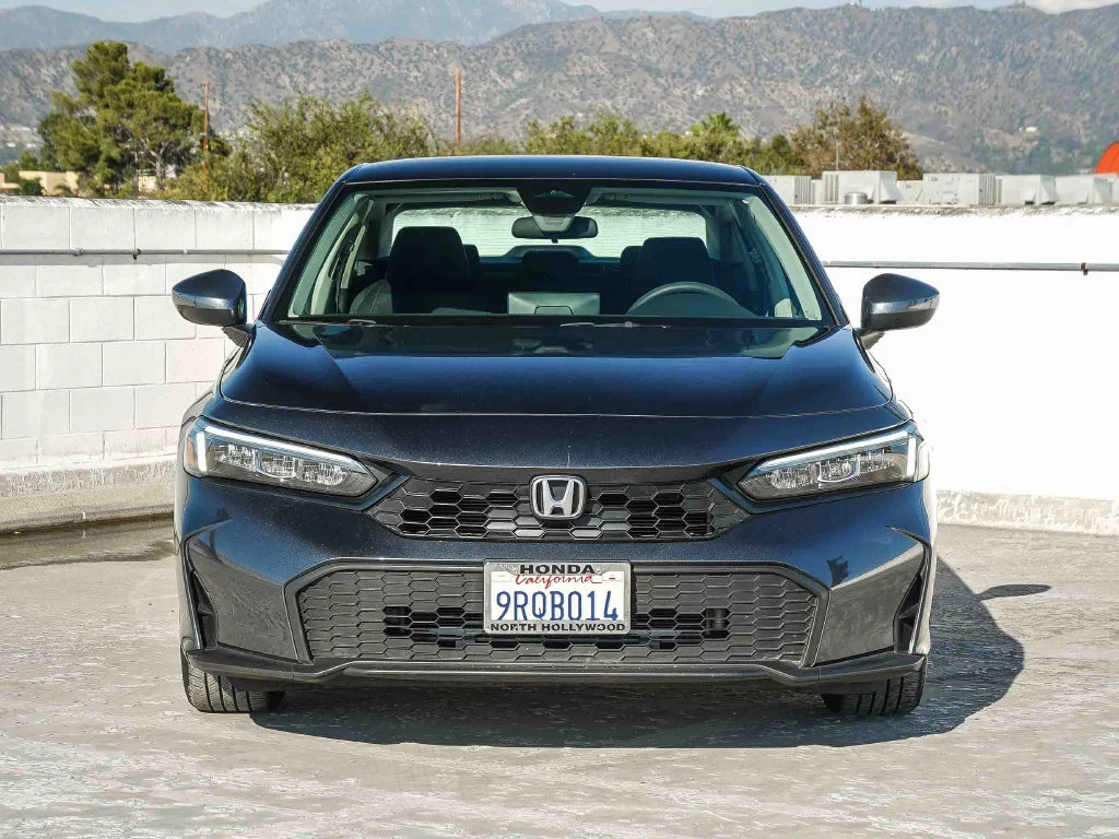 Certified Used 2025 Meteorite Gray Metallic Honda LX image 2