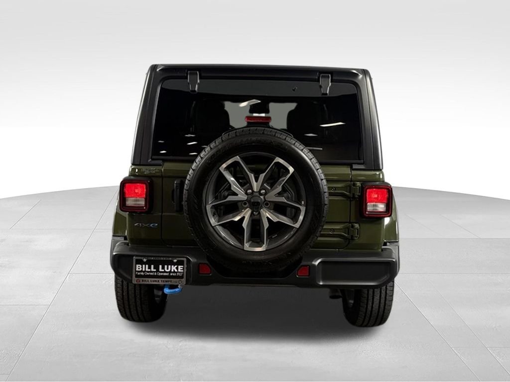 Used 2024 Green Clearcoat Jeep Sport S 4xe image 8