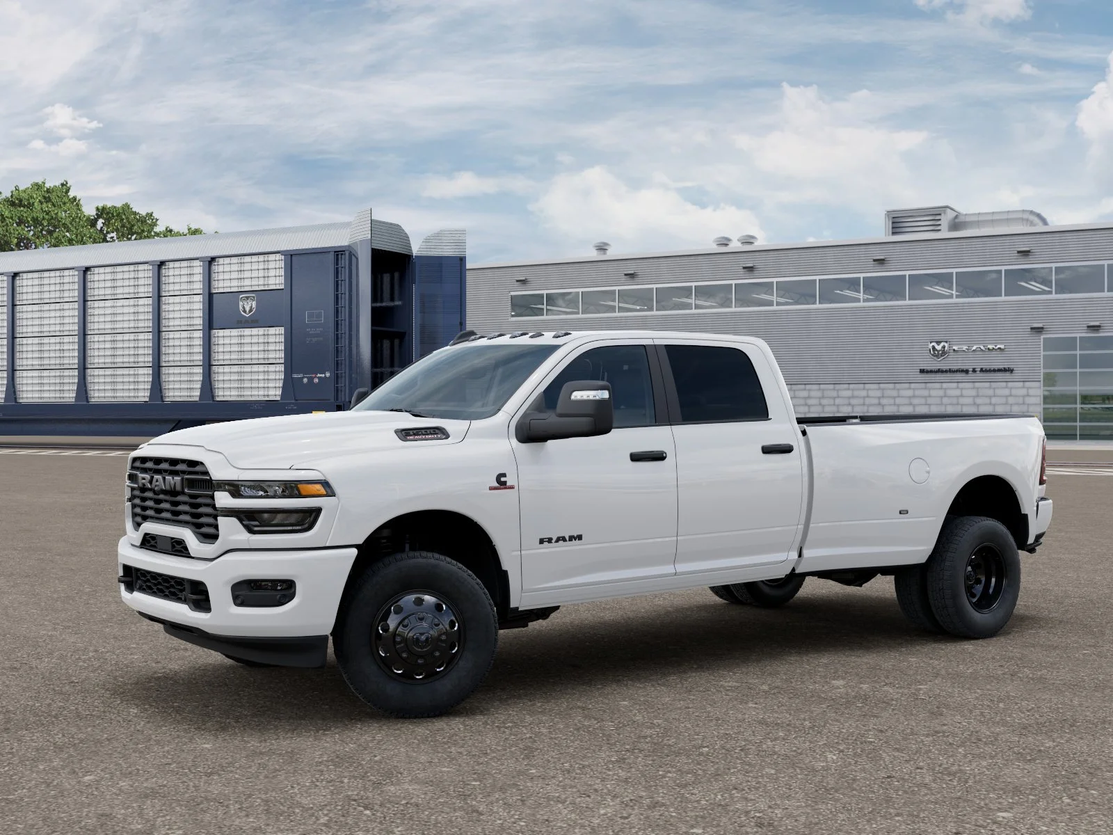 New 2026 Bright White Clearcoat RAM BIG HORN image 2