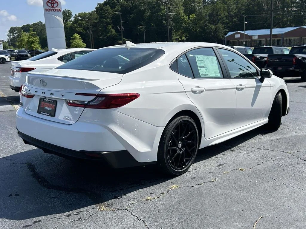 New 2026 White Toyota SE image 3
