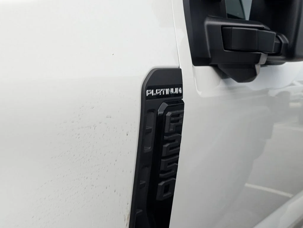 New 2026 Star White Metallic Tri-Coat Ford F-250® Platinum® image 3