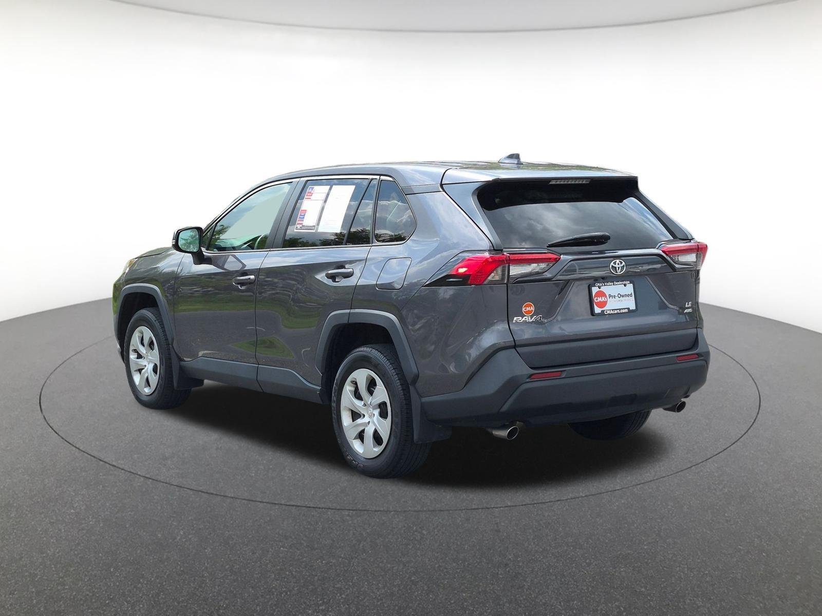 Used 2023 Magnetic Gray Metallic Toyota LE image 3
