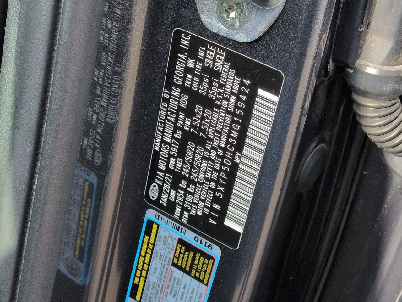 Used 2021 Gravity Gray Kia SX image 35