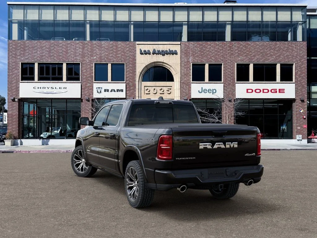 New 2026 Diamond Black Crystal Pearl-Coat Exterior Paint RAM Tungsten image 3