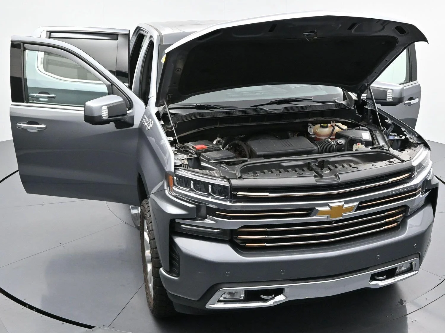 Used 2019 Satin Steel Metallic Chevrolet High Country image 48