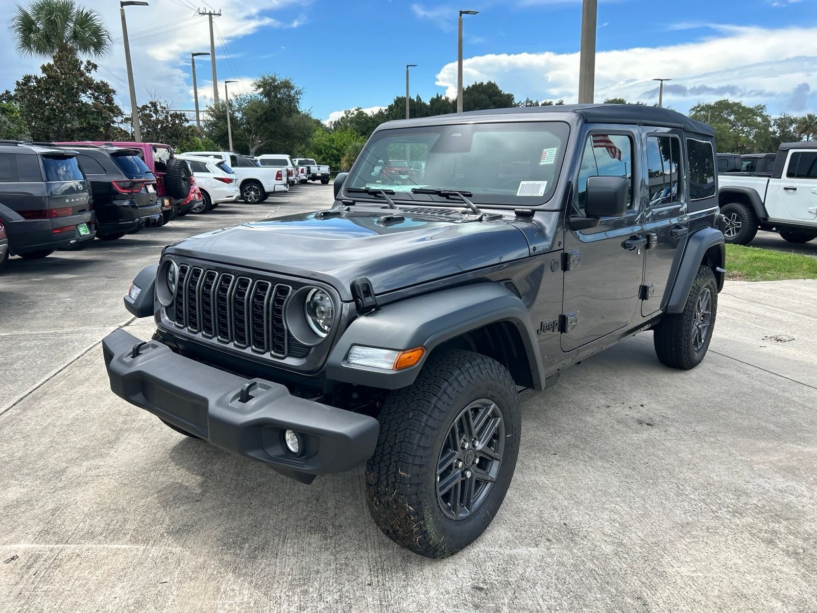 New 2027 Granite Crystal Metallic Clearcoat Jeep Sport S image 1