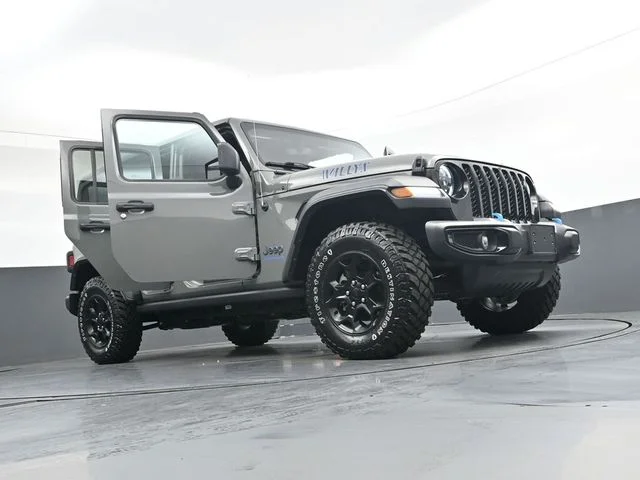 Used 2023 Gray Clearcoat Jeep Willys 4xe image 42