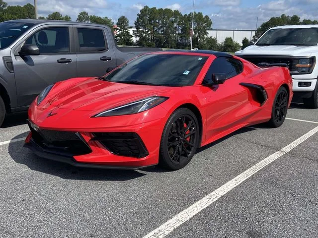 Certified Used 2024 Red Chevrolet Stingray image 3