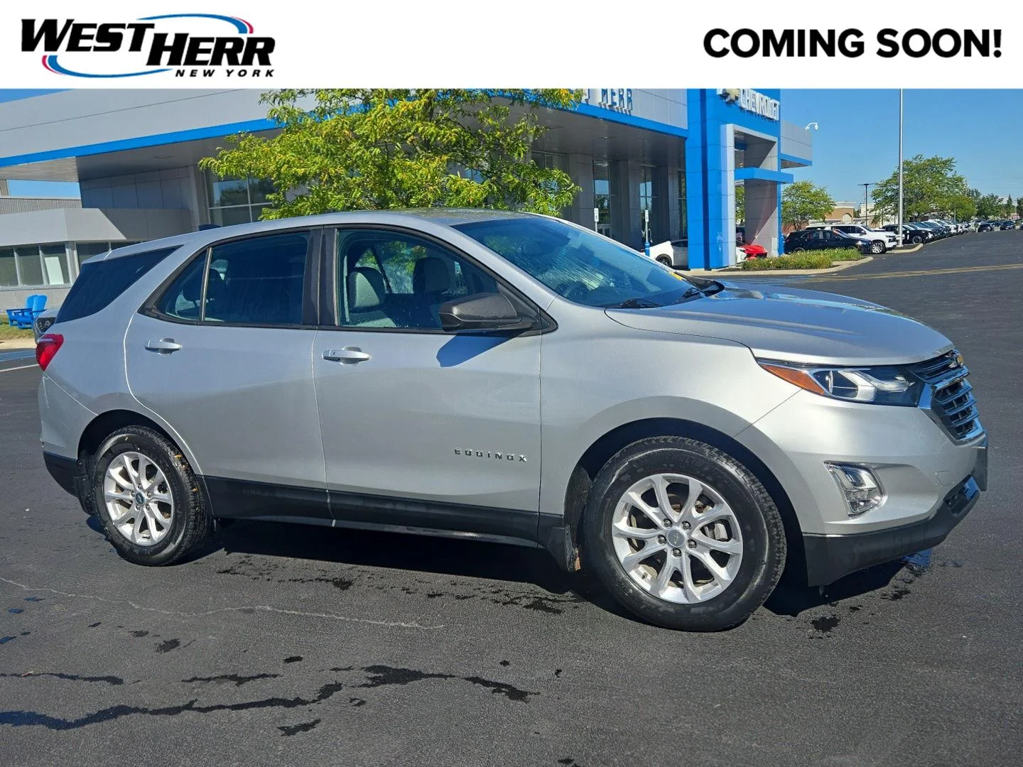 Used 2021 SILVER ICE METALLIC Chevrolet LS image 1