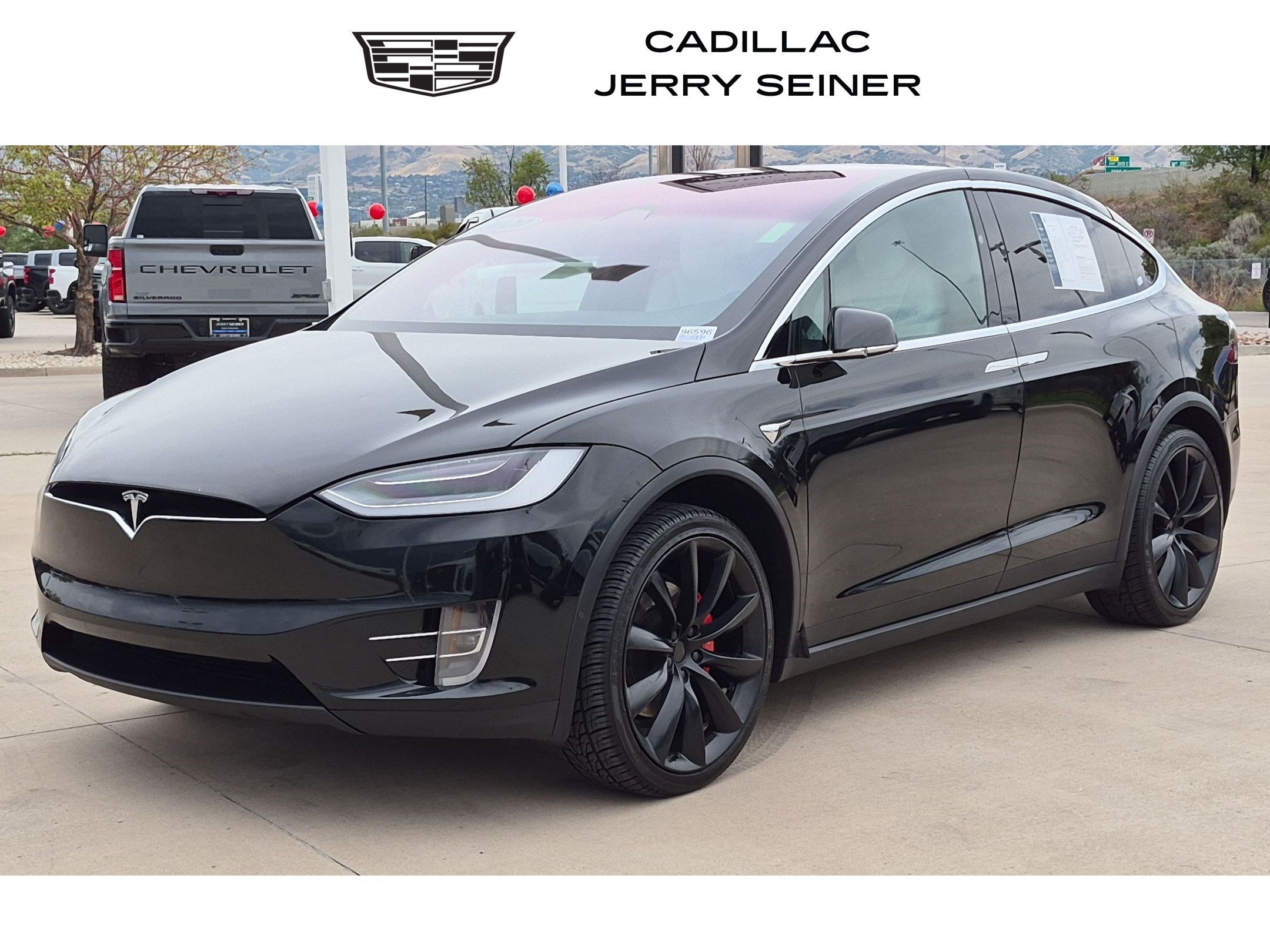 Used 2020 Black Tesla Performance image 1