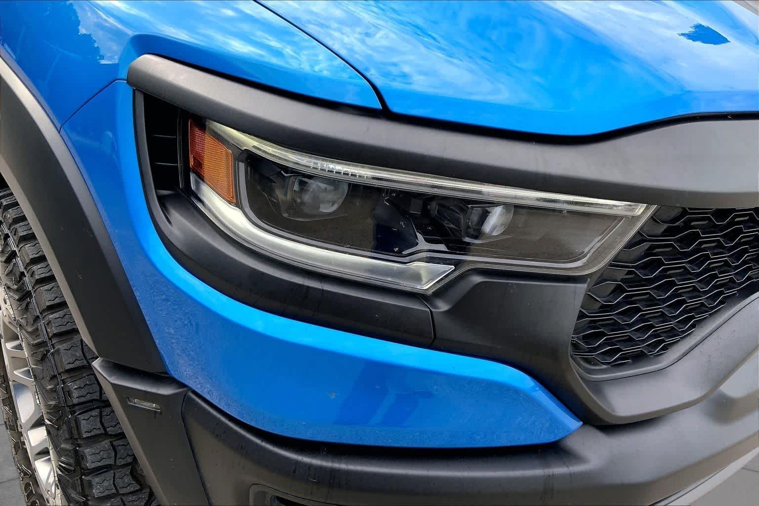 Used 2021 Hydro Blue Pearlcoat Ram TRX image 28