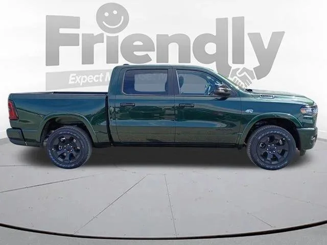 New 2026 Serrano-Green Metallic Exterior Paint RAM BIG HORN image 3