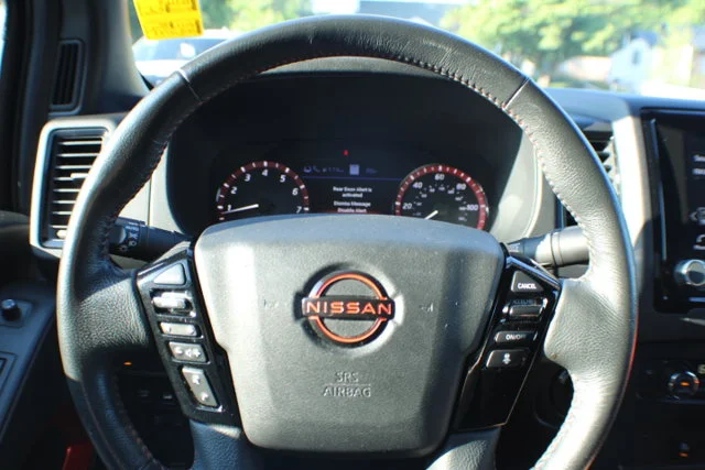 Used 2022 Deep Blue Pearl Nissan PRO-4X image 8