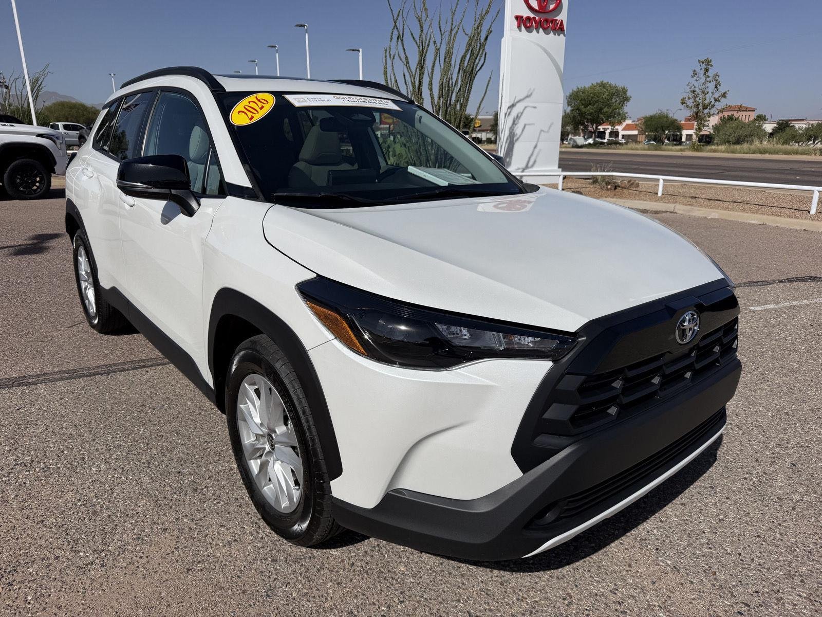 Certified Used 2026 Wind Chill Pearl Toyota LE image 8