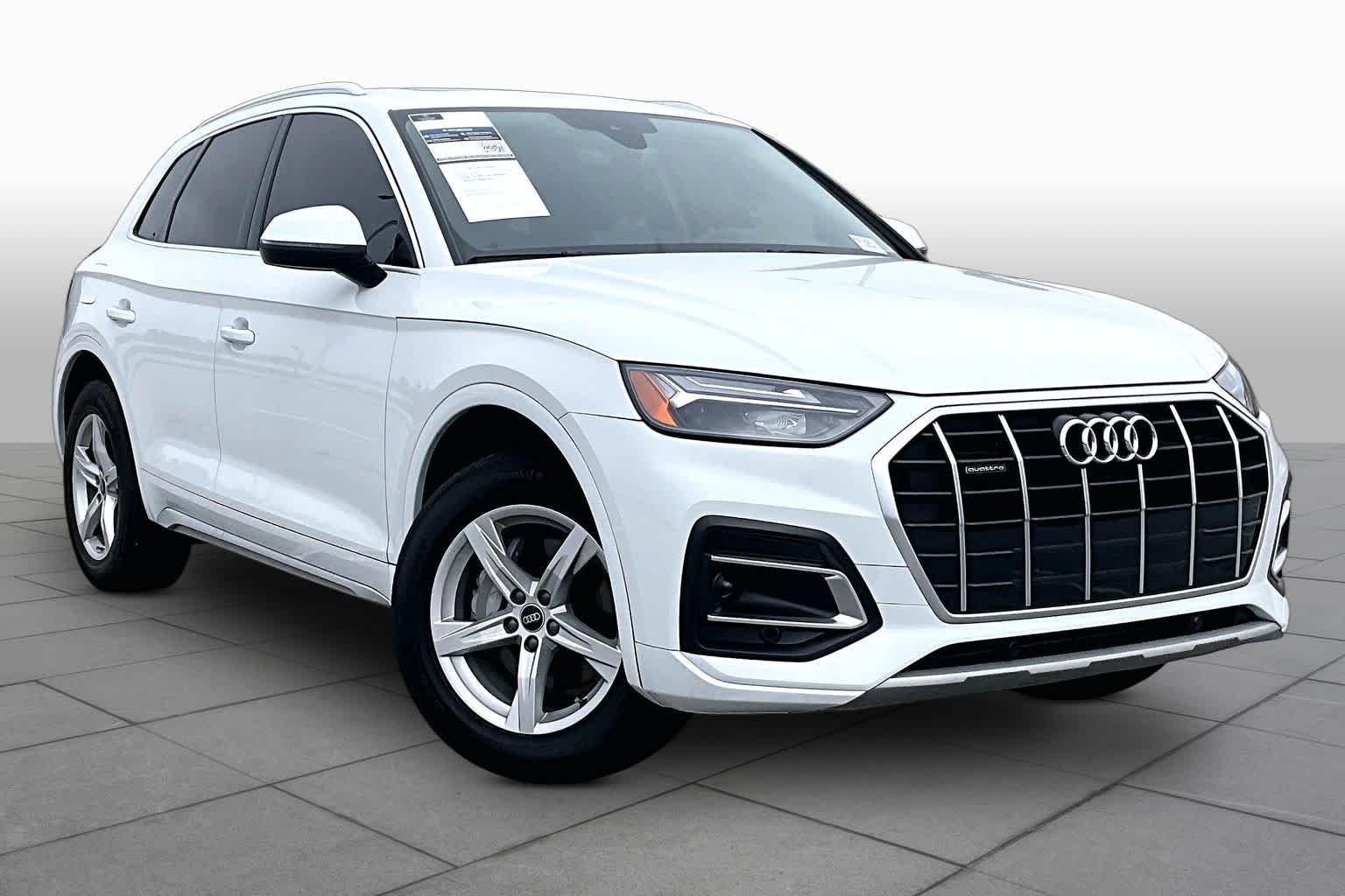 Used 2023 Glacier White Metallic Audi Premium image 5