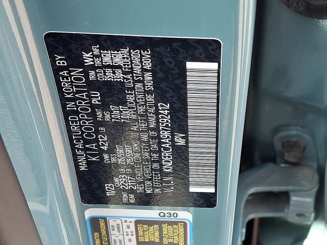 Used 2024 Blue Kia EX image 28