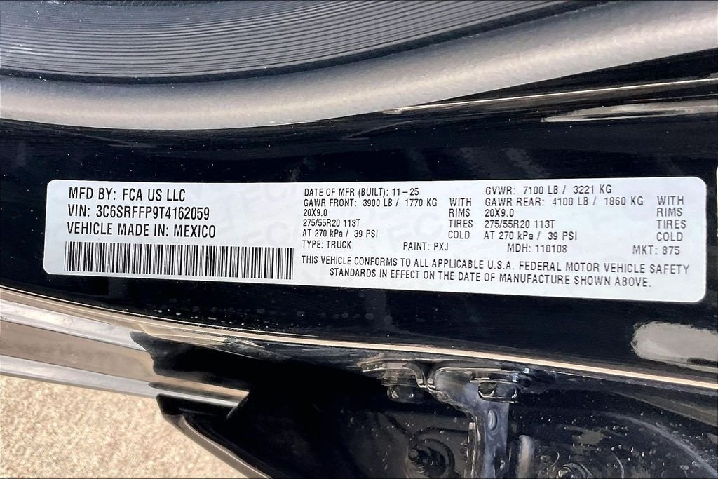 New 2026 Ram 1500 Big Horn/Lone Star 4D Crew Cab