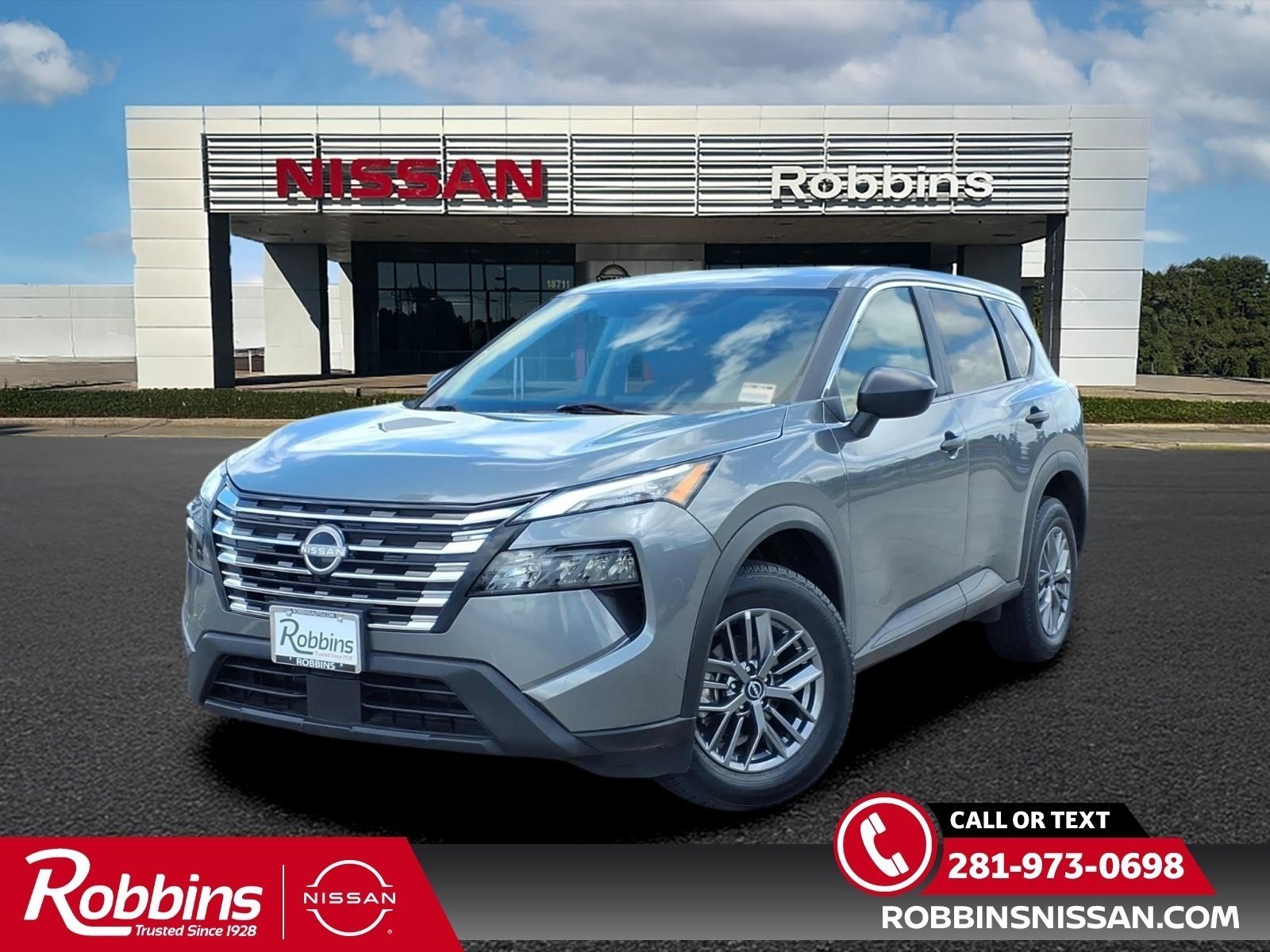 2024 Nissan Rogue S Gray at Robbins Nissan