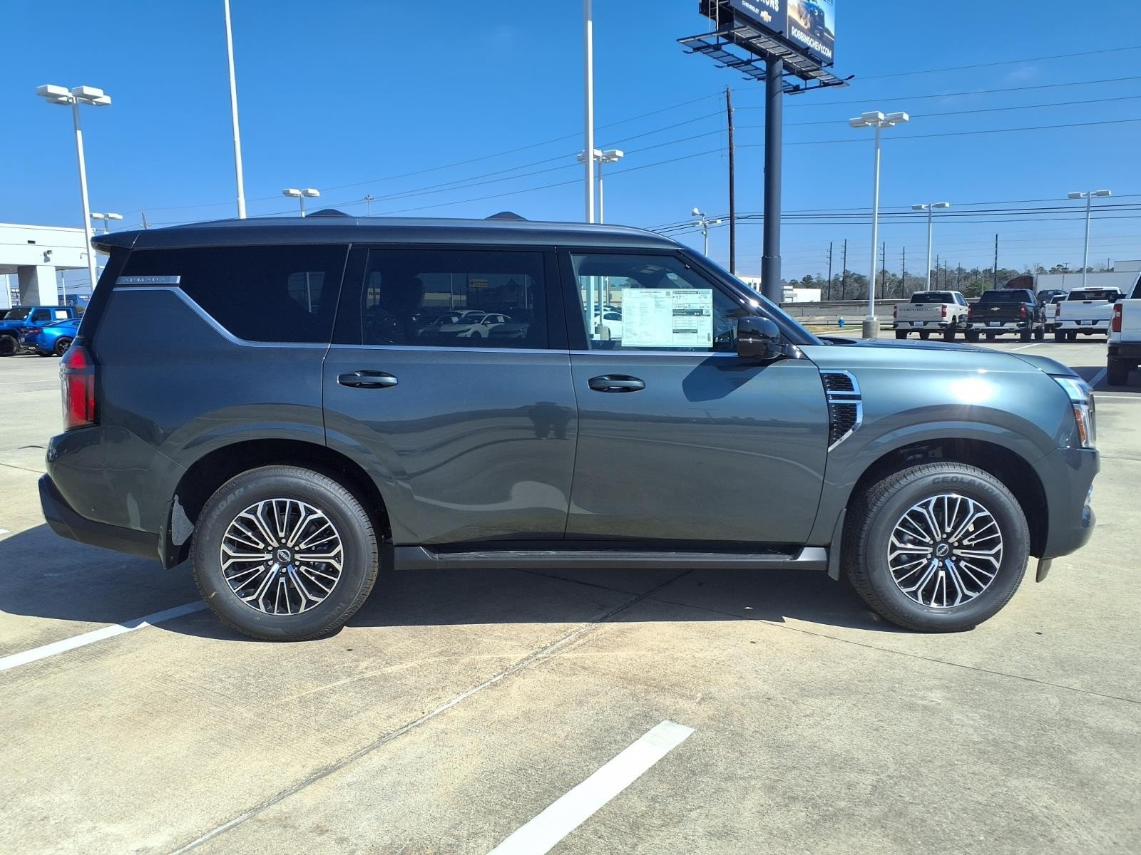 2026 Nissan Armada SL Gray at Robbins Nissan