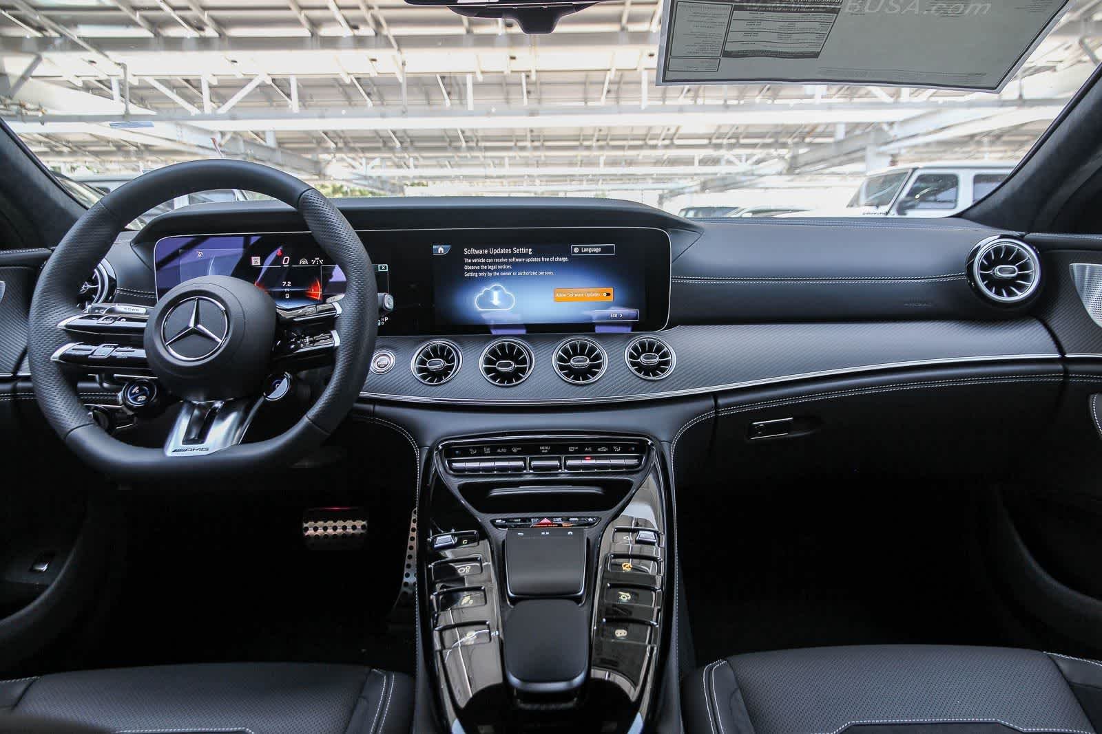 New 2026 MANUFAKTUR Moonlight White Metallic Mercedes-Benz AMG® GT 53 image 13