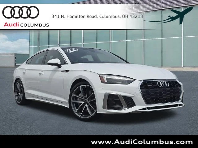 Certified Used 2023 Glacier White Audi S line Premium Plus image 1
