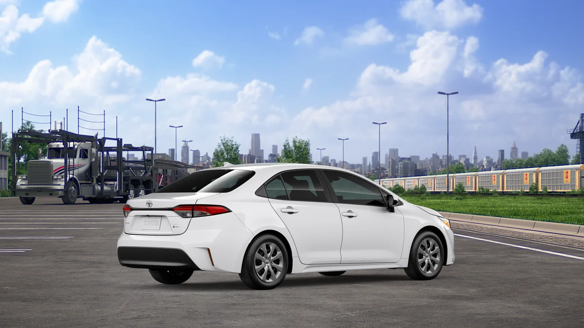 New 2027 Ice Cap Toyota Hybrid LE image 10