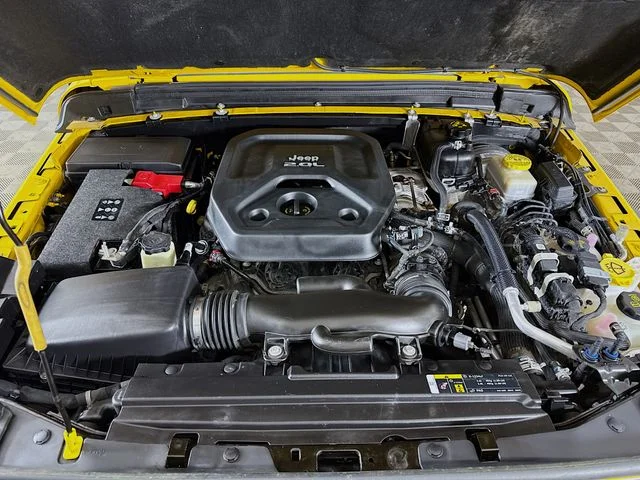 Used 2018 Yellow Jeep Unlimited Sport S image 28