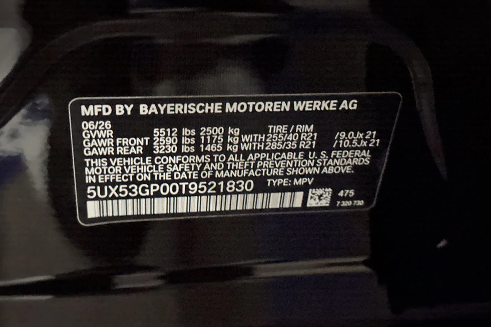 New 2026 Black Sapphire Metallic BMW 30 xDrive image 28