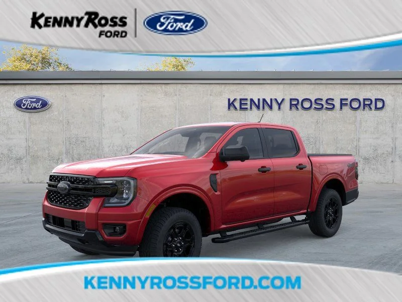 New 2026 Ruby Red Metallic Tinted Clearcoat Ford XLT image 1