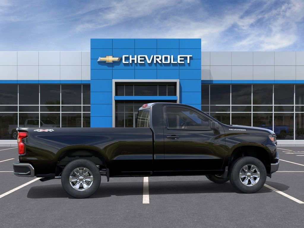 New 2025 Chevrolet Silverado 1500 WT 2D Standard Cab