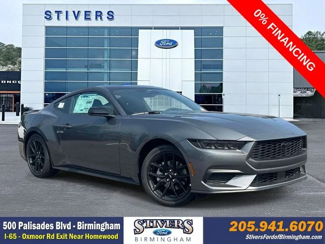 New 2026 Carbonized Gray Metallic Ford EcoBoost image 1