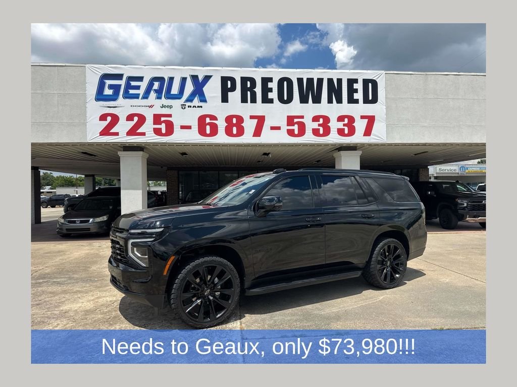 Used 2025 Black Chevrolet RST image 1