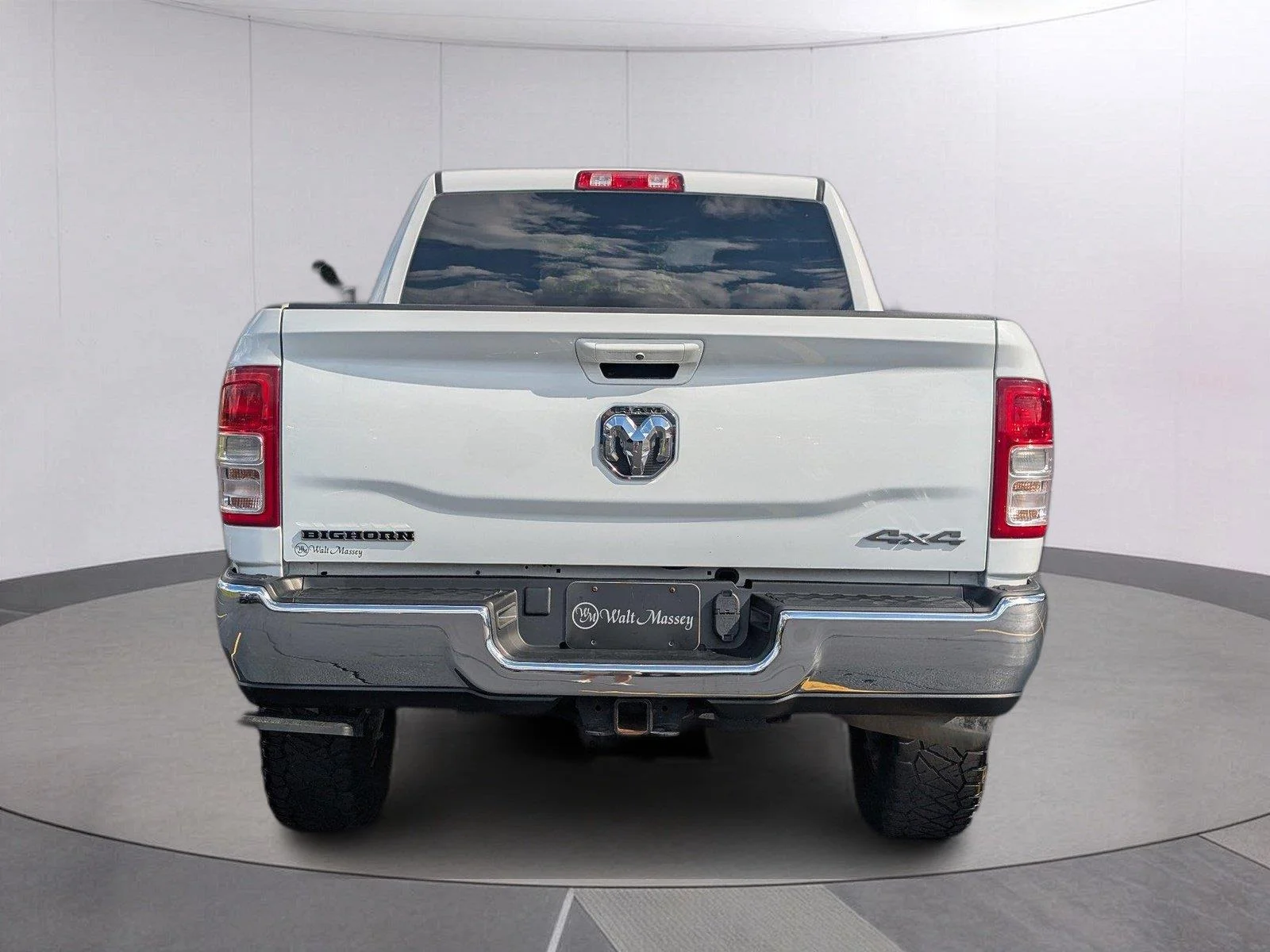 Used 2021 Bright White Clearcoat Ram Big Horn image 4