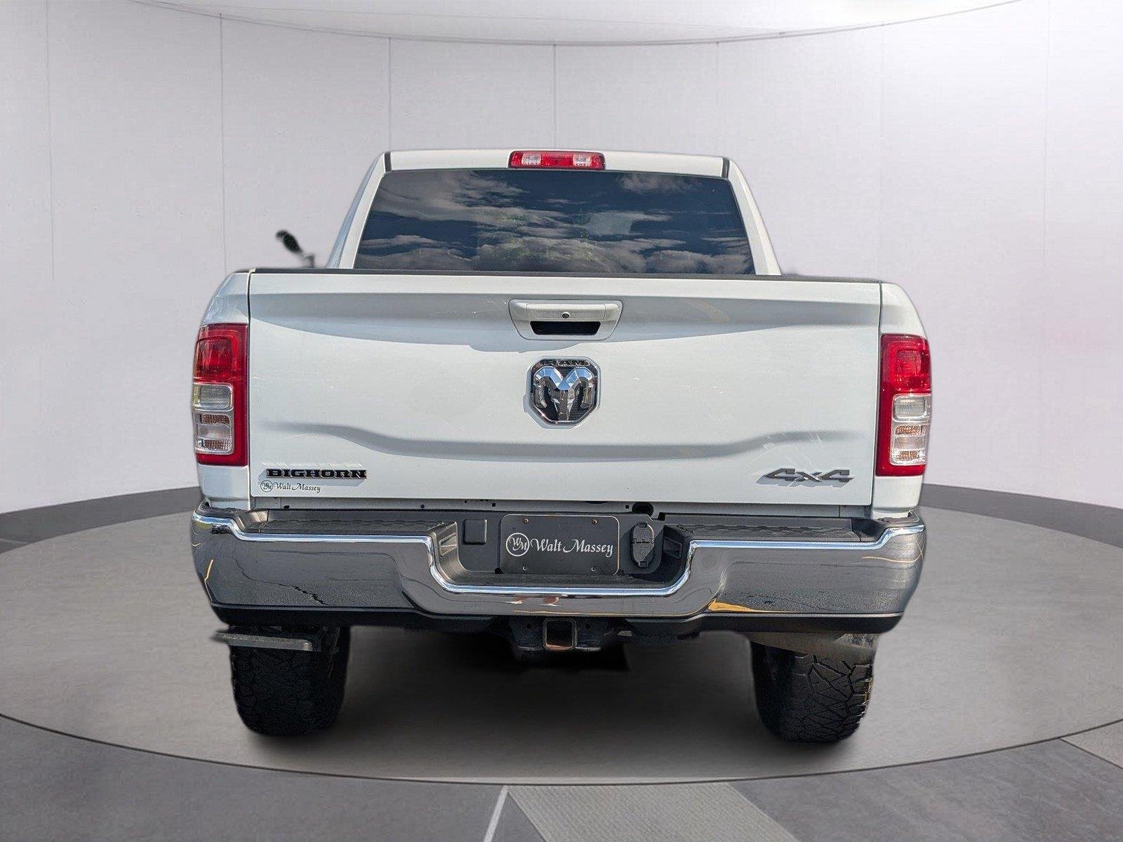 Used 2021 Bright White Clearcoat Ram Big Horn image 4