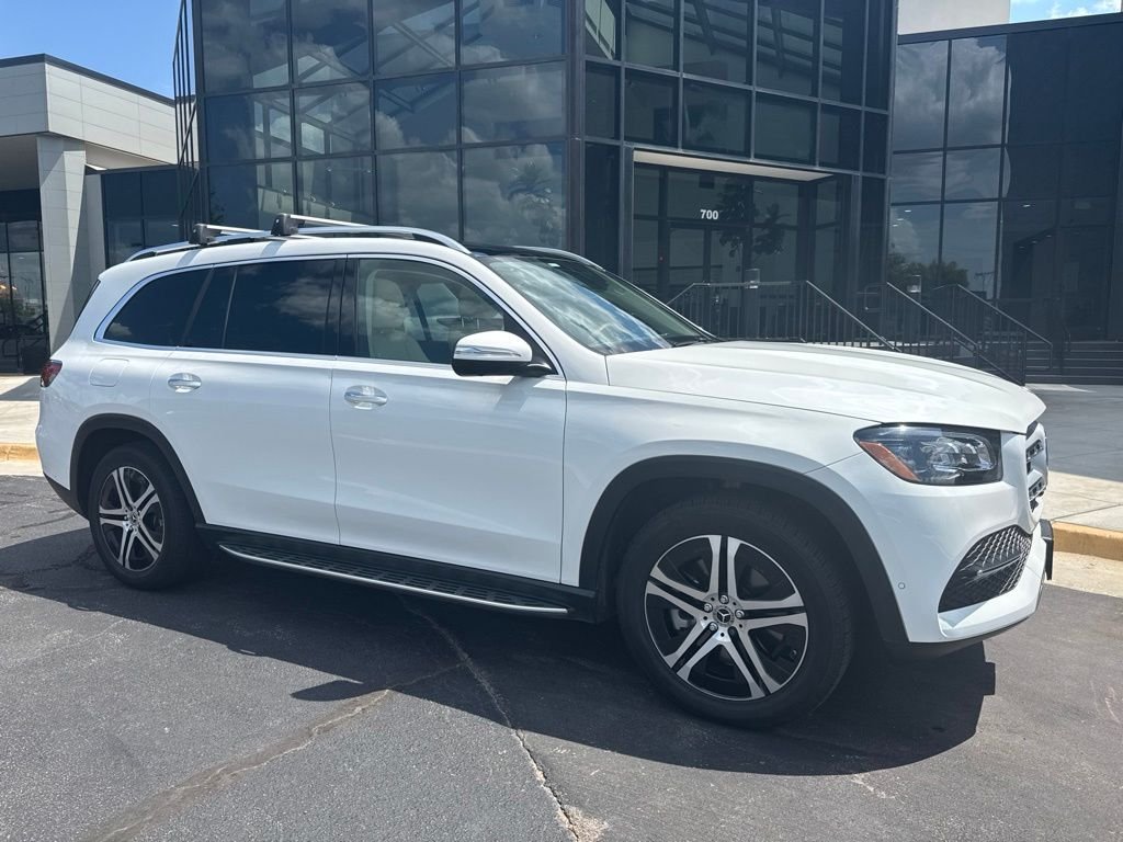 Used 2022 White Mercedes-Benz GLS 450 image 2