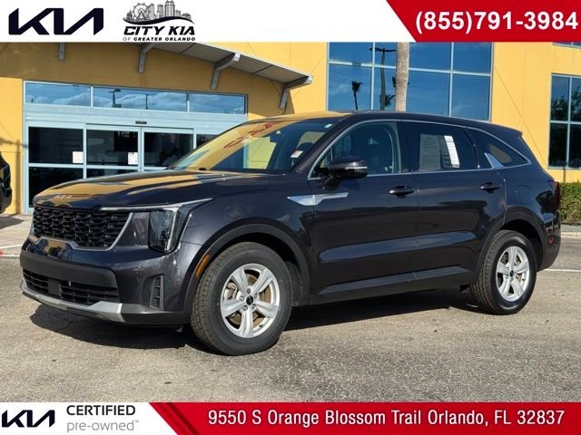 Gray 2025 Kia Sorento LX FWD SUV / Crossover Front-Wheel Drive