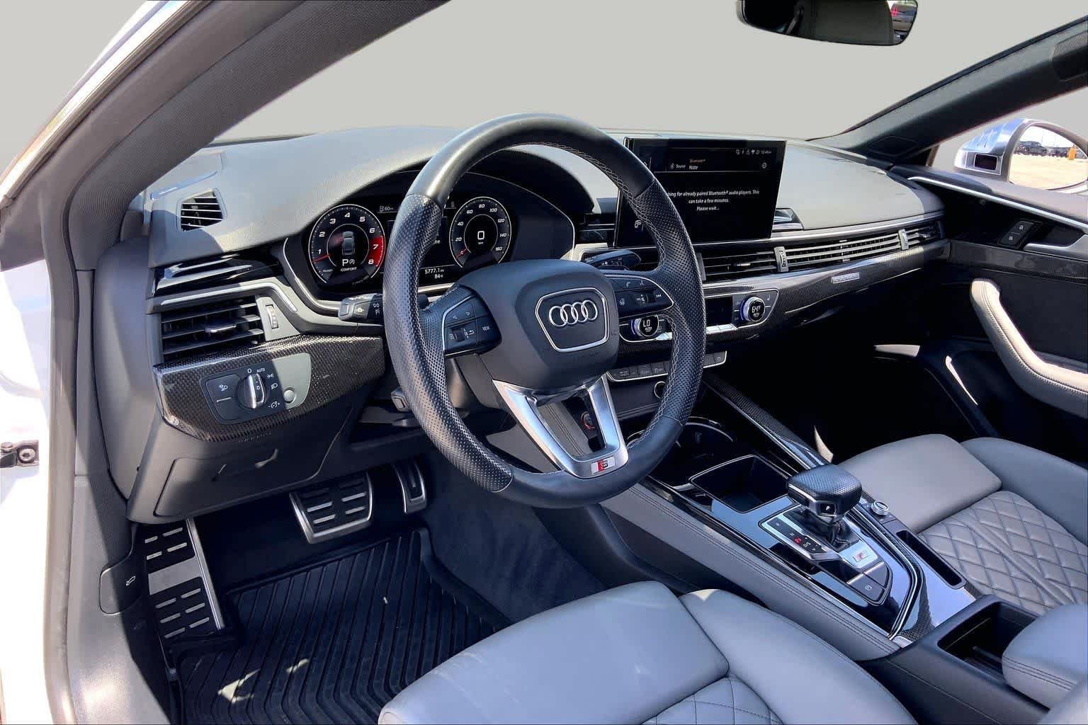 Used 2023 Glacier White Metallic Audi Premium Plus image 17