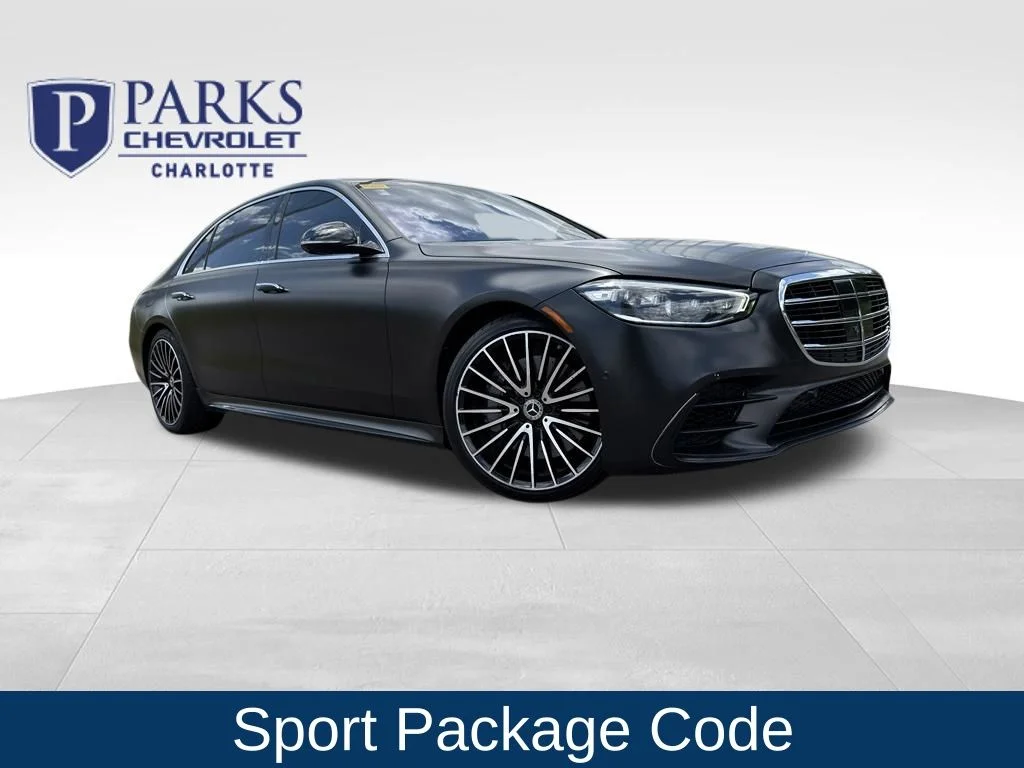 Used 2022 Beige Mercedes-Benz S 580 image 1
