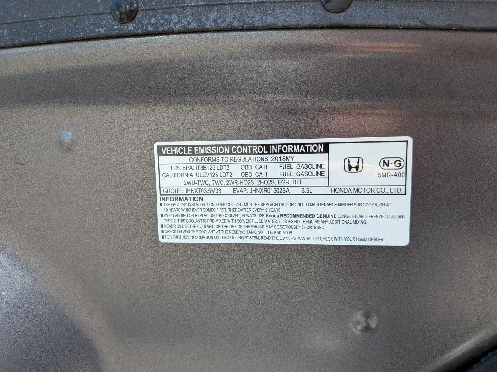 Used 2018 Silver/Gray Honda EX-L image 25