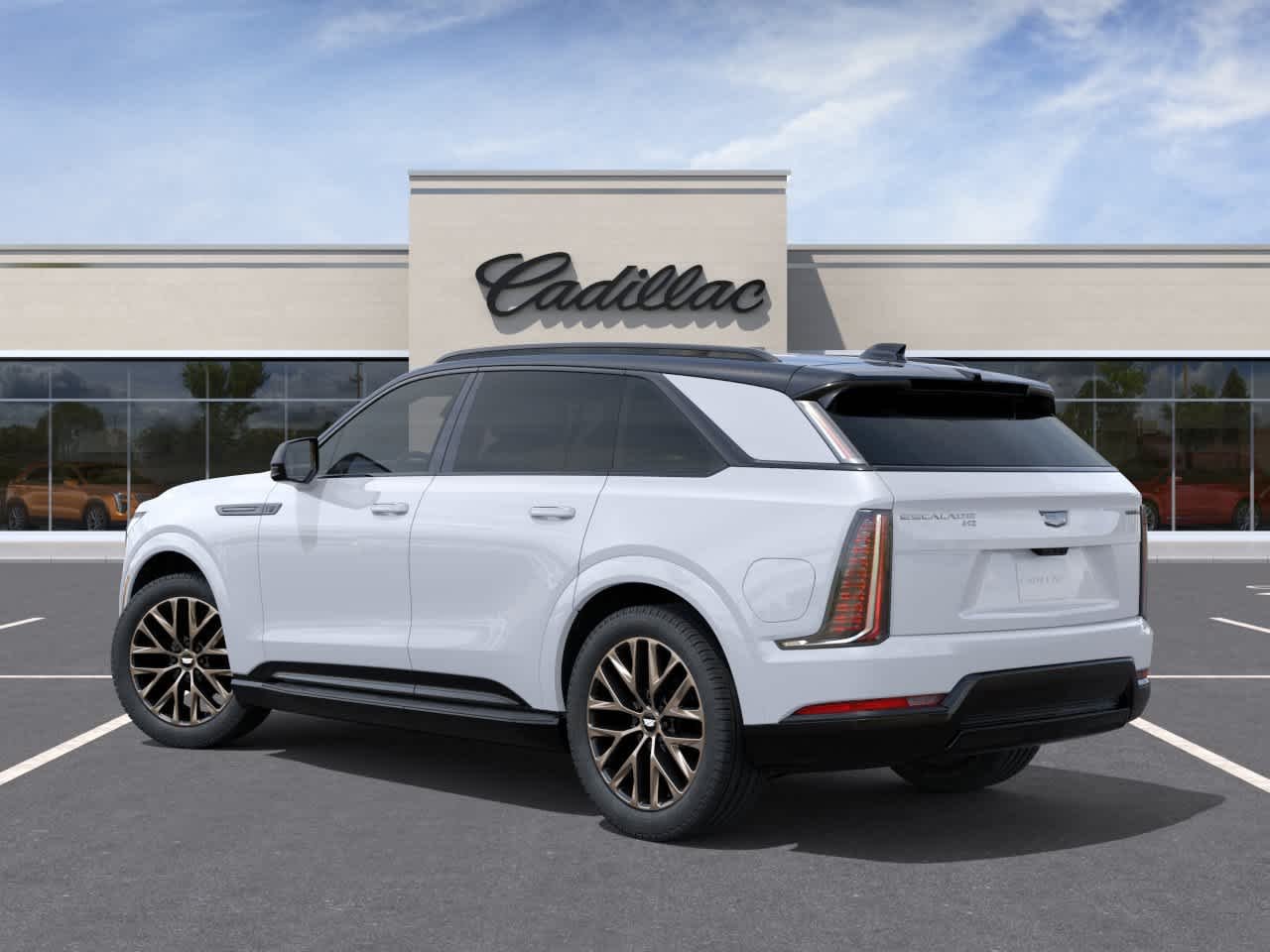 New 2026 Vibrant White Tricoat Cadillac Sport image 3