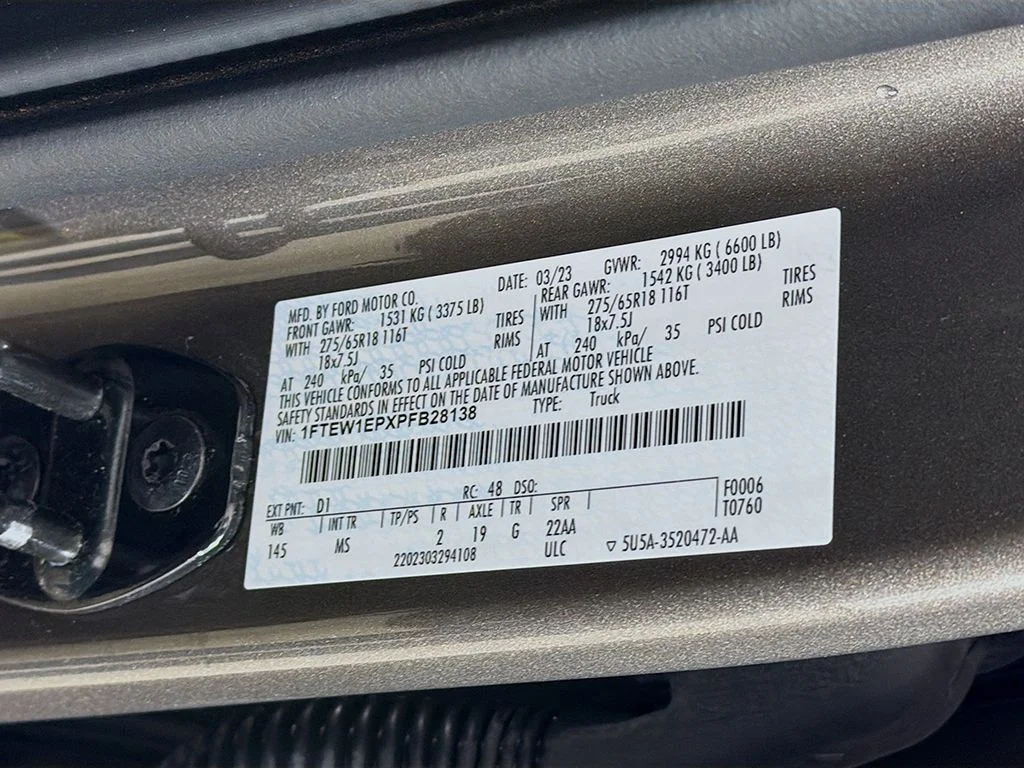 Used 2023 Stone Gray Metallic Ford XLT image 38