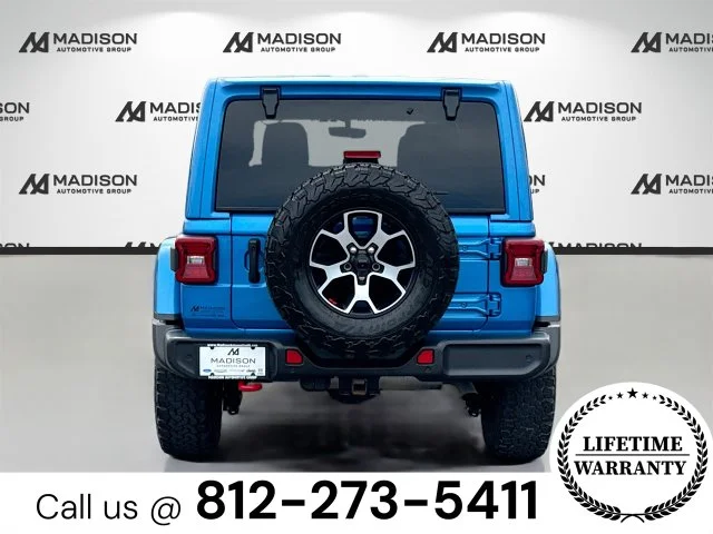 Certified Used 2022 Blue Jeep Unlimited Rubicon image 7