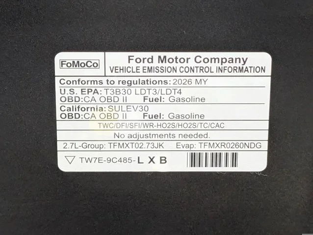 New 2026 Carbonized Gray Metallic Ford STX® image 58