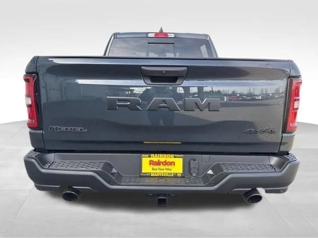 New 2026 Forged Blue Metallic Exterior Paint RAM Rebel image 6