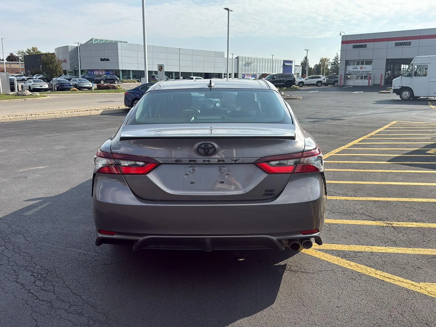 Used 2024 Predawn Gray Mica Toyota SE image 4